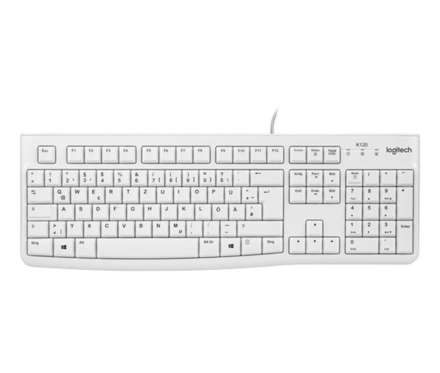 Logitech Tastatur K120 USB ws 920-003626 Logitech Tastatur K120 USB ws 920-003626 von Logitech