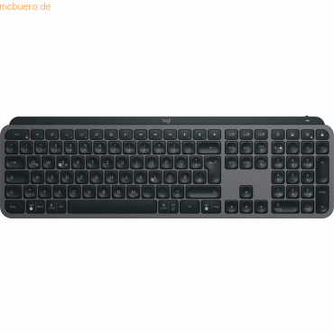 Logitech Tastatur MX Keys S Wireless + Bluetooth QWERTZ deutsch graphi von Logitech