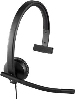 Logitech USB Headset H570e - Headset - über dem Ohr - vertikal (981-000571) von Logitech