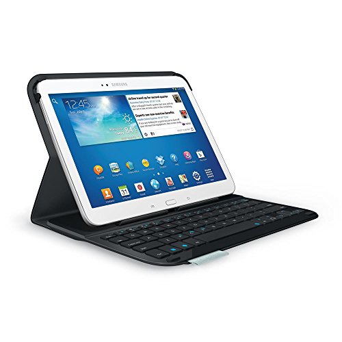 Logitech Ultrathin Keyboard Folio FOR Samsung Galaxy TAB 3 10.1 Tastatur QWERTY (UK) von Logitech
