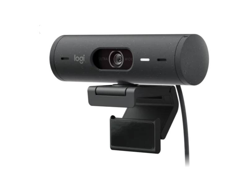 Logitech Webcam Brio 505 - GRAPHITE B-Ware Full HD-Auflösung, Plug-and-Play über USB-C von Logitech