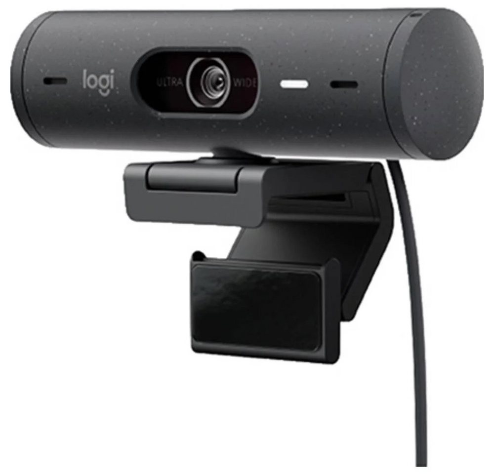 Logitech Webcam Klemm-Halterung Stereo-Mic Integrierte Abdeckblende Brio 500 Full HD-Webcam Logitech Webcam Klemm-Halterung Stereo-Mic Integrierte Abdeckblende Brio 500 Full HD-Webcam von Logitech