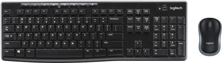 Logitech Wireless Combo MK270 - Tastatur-und-Maus-Set - 2,4 GHz - Deutsch (920-004511) von Logitech