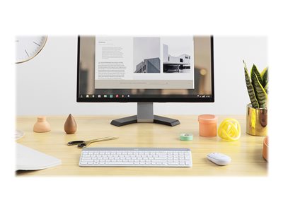 Logitech Wireless Keyboard+Mouse MK470 white retail Logitech Wireless Keyboard+Mouse MK470 white retail von Logitech