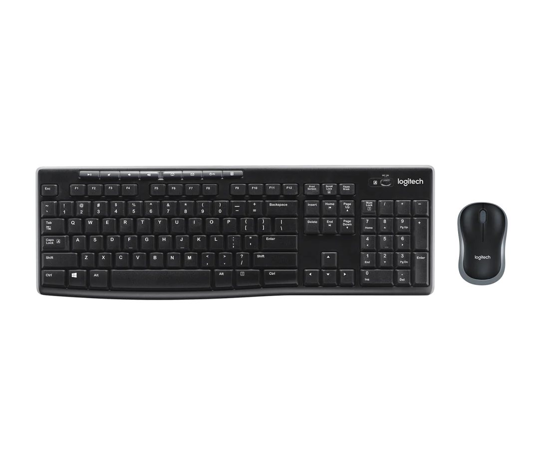 Logitech Wireless Keyboard K270 - US-INT'L- NSEA Layout Tastatur- und Maus-Set Logitech Wireless Keyboard K270 - US-INT'L- NSEA Layout Tastatur- und Maus-Set von Logitech