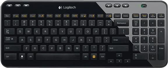 Logitech Wireless Keyboard K360 - Tastatur - kabellos - 2.4 GHz - Nordisch von Logitech