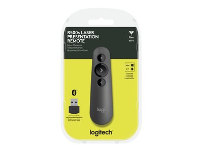 Logitech Wireless Presenter R500s graphite Logitech Wireless Presenter R500s graphite von Logitech