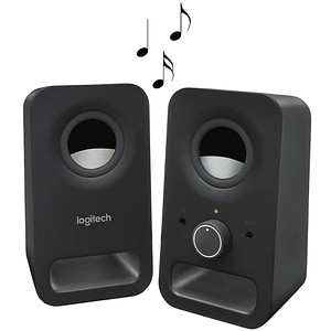 Logitech Z150 WLAN-Lautsprecher schwarz von Logitech