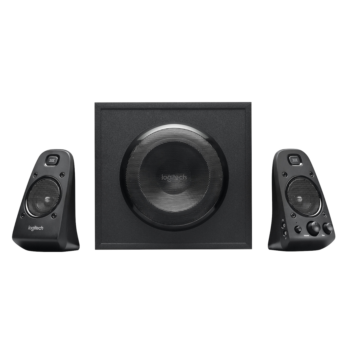 Logitech Z623, 2.1-Lautsprechersystem, THX-Sound, Kopfhörerbuchse, schwarz von Logitech