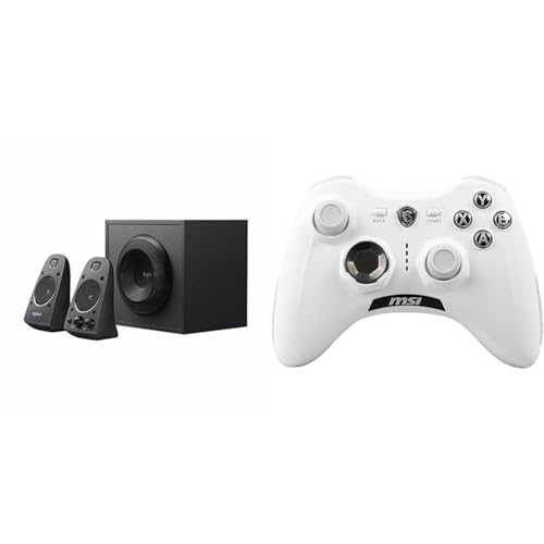 Logitech Z625 2.1 Lautsprecher-System & MSI Force GC30 V2 White Kabelloser von Logitech
