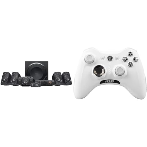 Logitech Z906 5.1 Sound & MSI Force GC30 V2 White Kabelloser Logitech Z906 5.1 Sound & MSI Force GC30 V2 White Kabelloser von Logitech