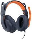 Logitech Zone Learn Over-Ear Wired Headset for Learners, USB-A - Kopfhörer mit Mikrofon - On-Ear - Ersatz - kabelgebunden - USB-C Logitech Zone Learn Over-Ear Wired Headset for Learners, USB-A - Kopfhörer mit Mikrofon - On-Ear - Ersatz - kabelgebunden - USB-C von Logitech