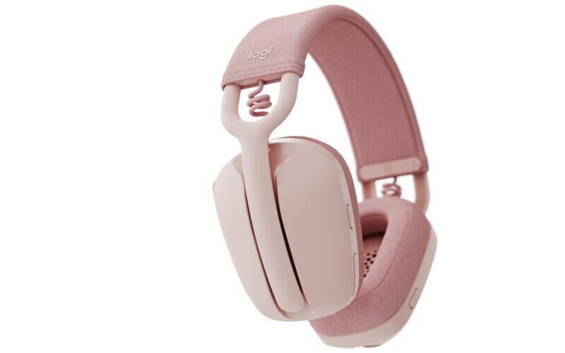 Logitech Zone Vibe 100 Headset (kabellos, rosa) von Logitech