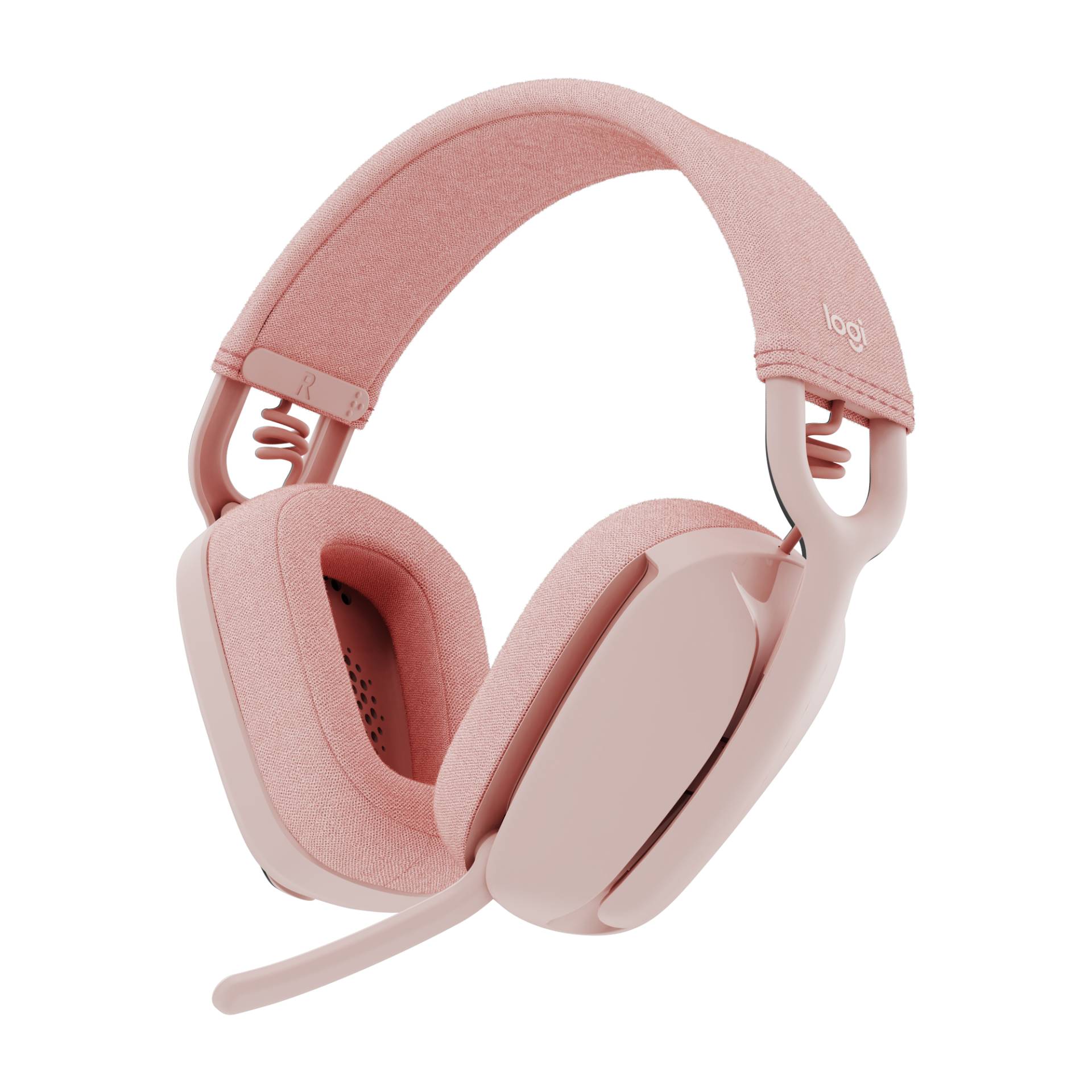 Logitech - Zone Vibe 100 Lightweight Wireless Over Ear Headphones - Noise Canceling Microphone - ROSE Logitech - Zone Vibe 100 Lightweight Wireless Over Ear Headphones - Noise Canceling Microphone - ROSE von Logitech
