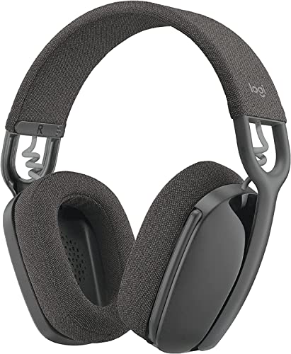 Logitech Zone Vibe 125 Kabellose Kopfhörer mit Mikrofon mit Noise-Cancelling, Bluetooth, USB-A-Empfänger; Funktioniert mit Zoom, Google Voice, Google Meet, Mac/PC - Graphit von Logitech