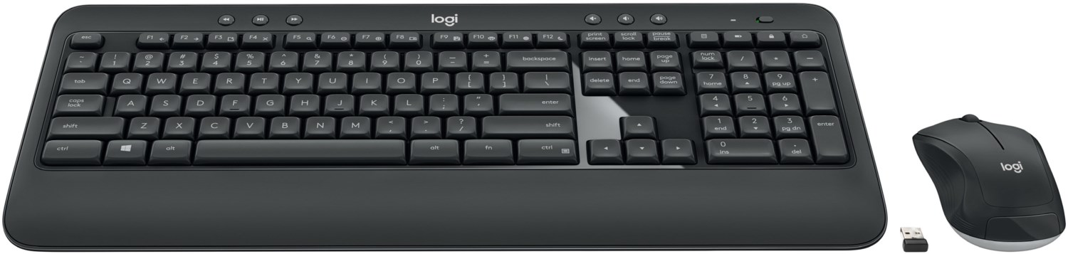 MK540 Advanced (DE) Kabelloses Tastatur-Set schwarz von Logitech