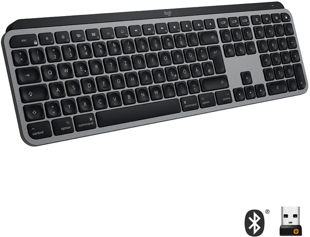 Logitech MX Keys (DE) (space grau) von Logitech