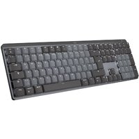 MX Mechanical Grafit, Clicky-Switches (Leise), DE-Layout (Qwertz), Logi Bolt Adapter, Bluetooth, USB-C, Unterstützt von Logi Options+ von Logitech