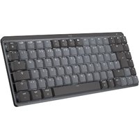 MX Mechanical Mini for Mac Space Grey, Taktile-Switches (Leise), DE-Layout (Qwertz), Bluetooth, USB-C, Unterstützt von Logi Options+ von Logitech