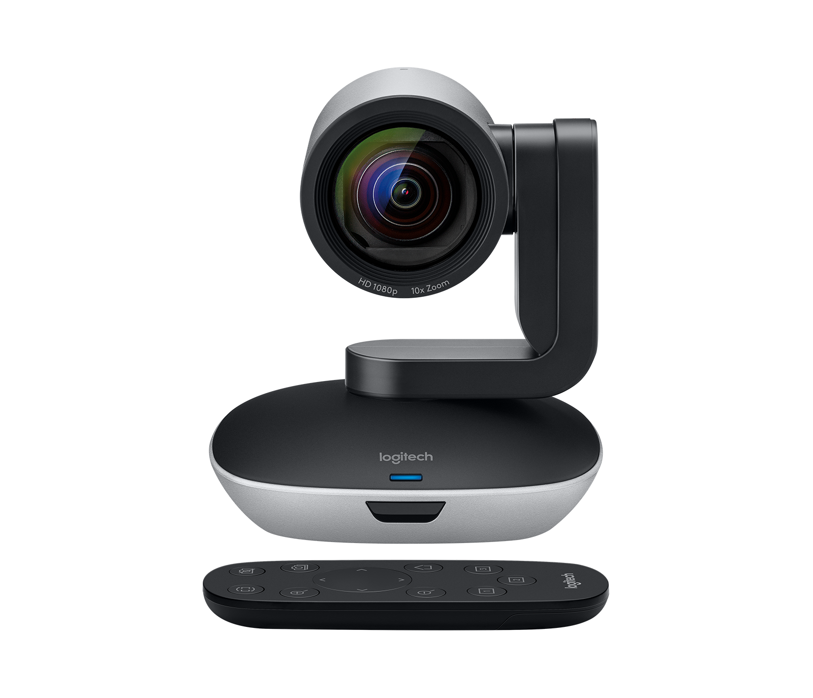 PTZ PRO 2 Videokamera mit HD-1080p-Auflösung und erweiterter Schwenk-, Neige- und Zoom-Funktion - Dunkelgrau PTZ PRO 2 Videokamera mit HD-1080p-Auflösung und erweiterter Schwenk-, Neige- und Zoom-Funktion - Dunkelgrau von Logitech
