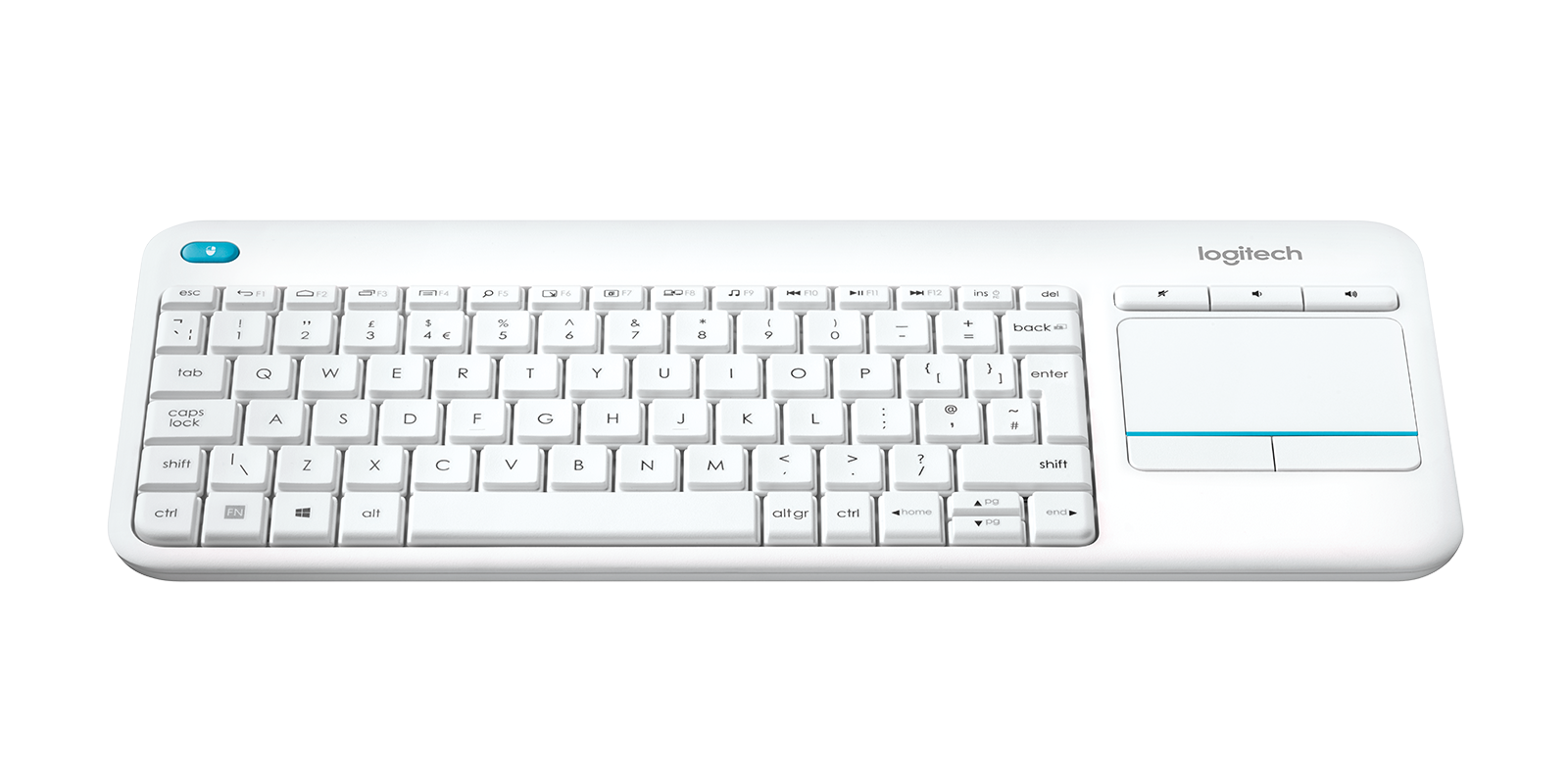 Wireless Touch Keyboard K400 Plus von Logitech