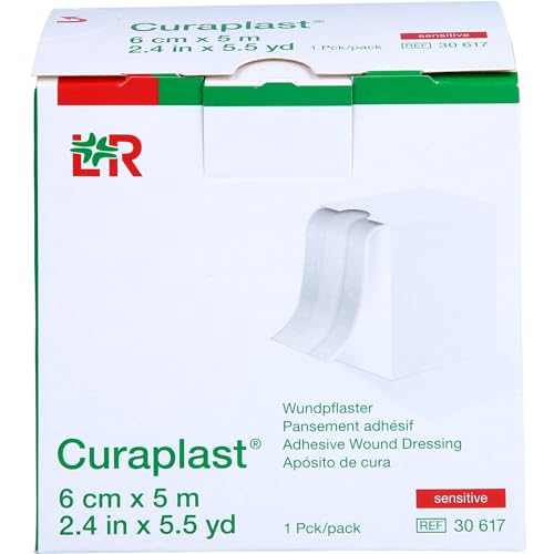 Curaplast Wundschnellverband Sensitiv 6 cmx5 m, 1 St von Lohmann & Rauscher