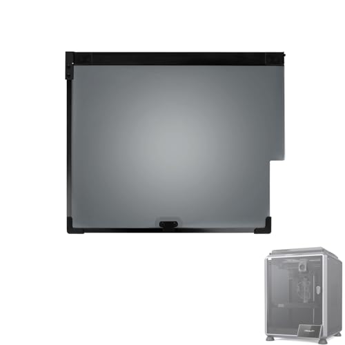 Creality K1C Fronttürglas-Set – Original 50% transparente, schwarze Ersatzscheibe (302 x 372 x 3 mm) für K1C 3D-Druckerzubehör von Lokkr