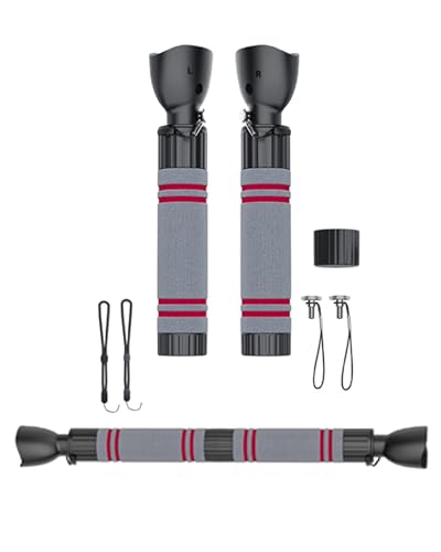 Dual Handles Extension VR Sticks Compatible with Meta.Quest 3S for Beat Saber More VR Games, Gorilla Tag Long Arms Handle Accessories Compatible with Meta.Quest 3 Controller (Black) von Lokyoyo