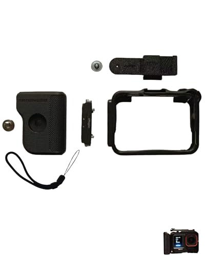Lokyoyo Kamera-Seitengriff für Insta.360 Ace Pro/Ace Pro 2, Schwarz, Griff mit Auslöser-Taste, Kameramontage mit Käfig und Adapter Lokyoyo Kamera-Seitengriff für Insta.360 Ace Pro/Ace Pro 2, Schwarz, Griff mit Auslöser-Taste, Kameramontage mit Käfig und Adapter von Lokyoyo