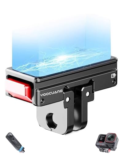 Lokyoyo Magnetische Basis für Insta.360 X5 / Ace-Serie Action-Kamera-Zubehör, mit 1/4-Zoll-Gewinde-Schnittstelle, magnetischer Schnellwechsel-Adapter, Stativ-Adapterhalterung für Vlogging und Reisen Lokyoyo Magnetische Basis für Insta.360 X5 / Ace-Serie Action-Kamera-Zubehör, mit 1/4-Zoll-Gewinde-Schnittstelle, magnetischer Schnellwechsel-Adapter, Stativ-Adapterhalterung für Vlogging und Reisen von Lokyoyo