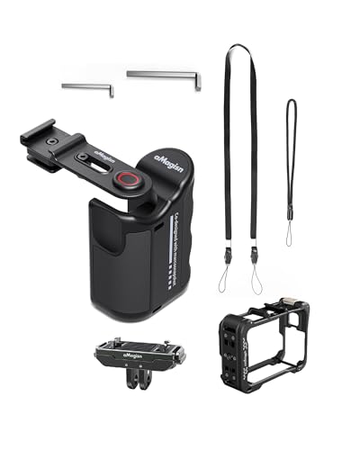 Xplorer-Griff-Set für DJI/Insta.360/Go.Pro Series Action-Kamera, Schießgriff-Zubehör für Go.Pro 13/Insta.360 Ace Pro 2/DJI Action 5 Pro (für 360) von Lokyoyo