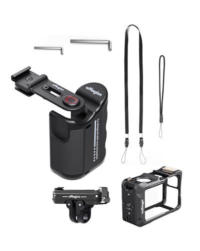 Xplorer-Griff-Set für DJI/Insta.360/Go.Pro Series Action-Kamera, Schießgriff-Zubehör für Go.Pro 13/Insta.360 Ace Pro 2/DJI Action 5 Pro (für Action) von Lokyoyo