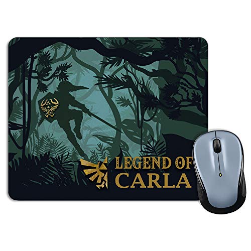 Anime Mousepad. Personalisiertes Mauspad. Custom Mousepad. Unterseite aus rutschfestem Gummi. Personalisierte Geschenke. 18x22cm. Gamer Diverse Modelle. Legend von LolaPix