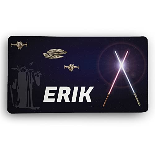 Mousepad Star Wars. Alfombrilla Personalizada. Protector mesa de escritorio XXL. 800 * 400 * 2mm. Unterseite aus rutschfestem Gummi. Mouse Pad Gaming. Star Wars von LolaPix