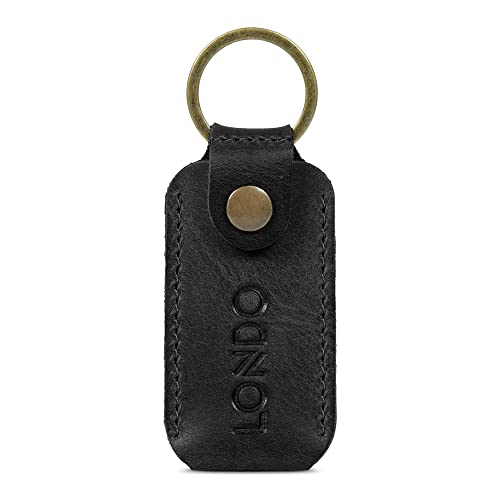 Londo Echtleder Geldbörse, Hülle für Ledger Nano S Bitcoin Wallet mit Schlüsselring von Londo