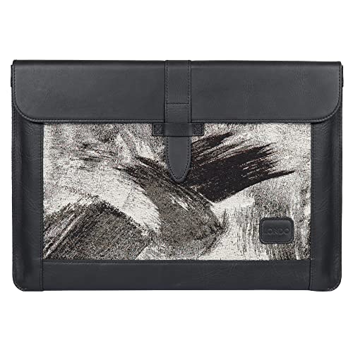 Londo Top-Grain Leder MacBook Tasche Laptop Hülle für MacBook Pro und MacBook Air – 14 Zoll & 13 Zoll (M4, M3, M2, M1, Pro, Max) 13,3 Zoll, iPad Pro 12,9 Zoll – Modellen von 2020 bis 2024 von Londo