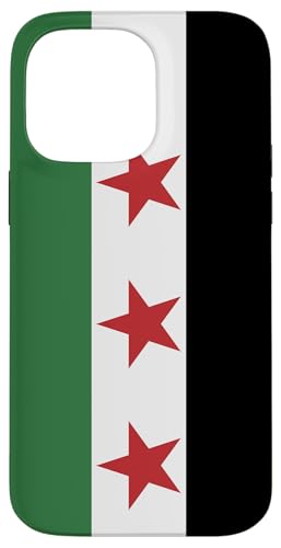LoneStarDesigns Hülle für iPhone 14 Pro Max Syrische Unabhängigkeitsflagge Syriens LoneStarDesigns Hülle für iPhone 14 Pro Max Syrische Unabhängigkeitsflagge Syriens von LoneStarDesigns