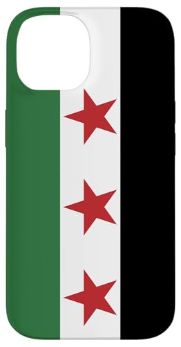 LoneStarDesigns Hülle für iPhone 14 Syrien Unabhängigkeitsflagge Syriens, Zweiteilig, Einfache Installation, Polycarbonat, TPU, Glänzend, Standard LoneStarDesigns Hülle für iPhone 14 Syrien Unabhängigkeitsflagge Syriens, Zweiteilig, Einfache Installation, Polycarbonat, TPU, Glänzend, Standard von LoneStarDesigns