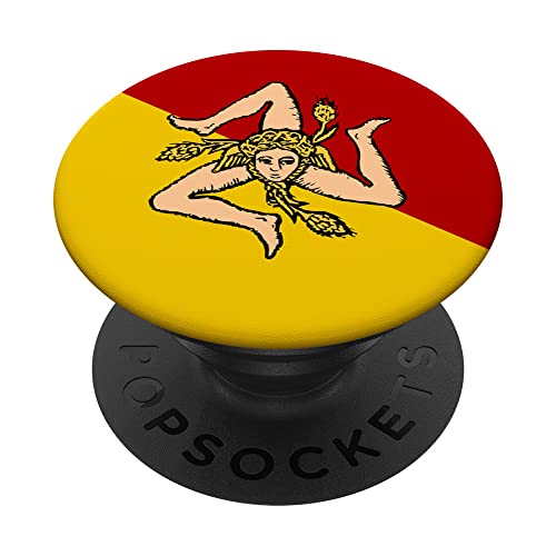 Sizilianische Flagge von Sizilien PopSockets mit austauschbarem PopGrip Sizilianische Flagge von Sizilien PopSockets mit austauschbarem PopGrip von LoneStarDesigns