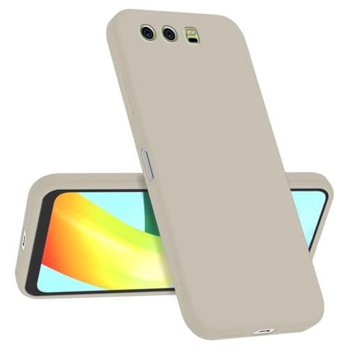 Longstong Handyhülle Kompatibel mit Huawei P10 Plus (5.5"), Stoßfest Personalisiert Schlank Minimalistisches Design - Altweiß von Longstong