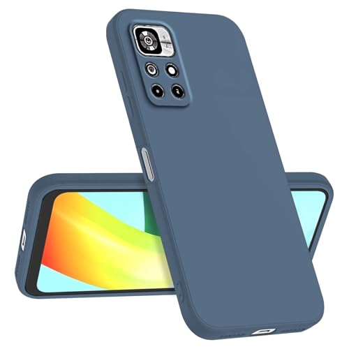 Longstong Handyhülle Kompatibel mit Poco M4 Pro 5G / Redmi Note 11S 5G (6.6"), Stoßfest Personalisiert Schlank Minimalistisches Design - OLavendelgrau von Longstong