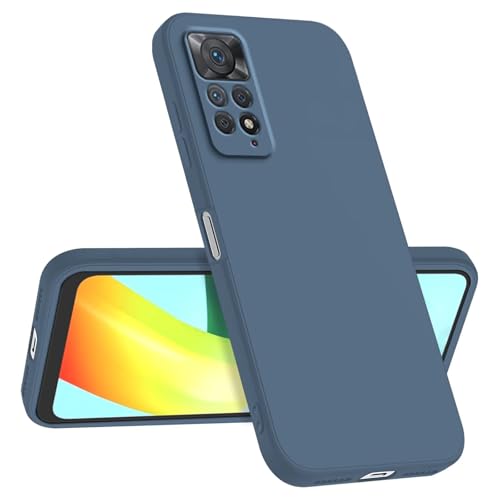 Longstong Handyhülle Kompatibel mit Redmi Note 11 Pro/Note 12 Pro(4G) / Note 11E Pro (6.67"), Stoßfest Personalisiert Schlank Minimalistisches Design - OLavendelgrau von Longstong