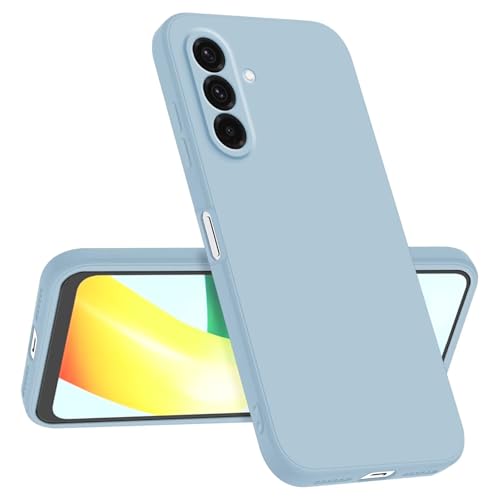 Longstong Handyhülle Kompatibel mit Samsung Galaxy A56 5G (6.7"), Stoßfest Personalisiert Schlank Minimalistisches Design - Rauchblau von Longstong