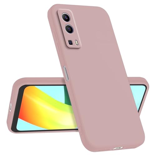 Longstong Handyhülle Kompatibel mit vivo Y52 5G / vivo Y72 5G (6.58"), Stoßfest Personalisiert Schlank Minimalistisches Design - Sandpulver von Longstong