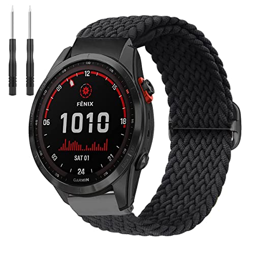 Lonkenn 26mm Armband Kompatibel mit Garmin Fenix 7X/Fenix 7X Solar/Garmin Fenix 6X/Fenix 6X Pro/Fenix 5X/Fenix 5X Plus, Armband Ersatzarmbänder für Garmin Fenix 3 /Fenix 3 HR/Fenix 3 Sapphire-Schwarz Lonkenn 26mm Armband Kompatibel mit Garmin Fenix 7X/Fenix 7X Solar/Garmin Fenix 6X/Fenix 6X Pro/Fenix 5X/Fenix 5X Plus, Armband Ersatzarmbänder für Garmin Fenix 3 /Fenix 3 HR/Fenix 3 Sapphire-Schwarz von Lonkenn