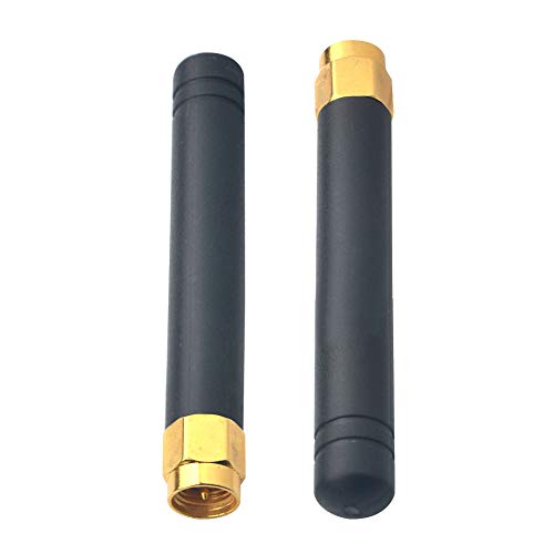 Lonlonty 2 x Mini WLAN Antenne SMA Antenne 3dBi 433 MHz Straight Rubber Stick Antenne für WLAN Router Wireless NIC Bluetooth Antenne USB Adapter Sicherheit IP Kamera Videoüberwachung Monitor Lonlonty 2 x Mini WLAN Antenne SMA Antenne 3dBi 433 MHz Straight Rubber Stick Antenne für WLAN Router Wireless NIC Bluetooth Antenne USB Adapter Sicherheit IP Kamera Videoüberwachung Monitor von Lonlonty