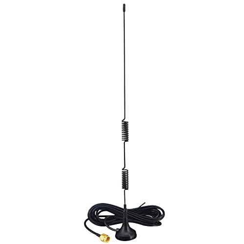 Lonlonty 6dBi 1090Mhz Antenne SMA Männlicher Stecker mit Magnetfuß RG174 1,5 Meter SMA Antenne Indoor Mobilfunk von Lonlonty