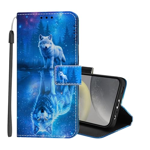 Lonrapa Handyhülle für Xiaomi Redmi Note 14 5G Hülle Premium PU Lederhülle Muster Flip Case Tasche Magnet Kartenfach Standfunktion Stoßfest Klapphülle Schutzhülle für Redmi Note 14 5G - Blau Wolf Lonrapa Handyhülle für Xiaomi Redmi Note 14 5G Hülle Premium PU Lederhülle Muster Flip Case Tasche Magnet Kartenfach Standfunktion Stoßfest Klapphülle Schutzhülle für Redmi Note 14 5G - Blau Wolf von Lonrapa