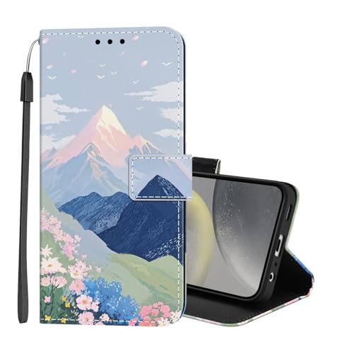 Lonrapa Handyhülle für Xiaomi Redmi Note 14 Pro 5G Hülle Premium Lederhülle Muster Flip Case Magnet Kartenfach Standfunktion Stoßfest Klapphülle Schutzhülle für Redmi Note 14 Pro 5G - Bunte Landschaft Lonrapa Handyhülle für Xiaomi Redmi Note 14 Pro 5G Hülle Premium Lederhülle Muster Flip Case Magnet Kartenfach Standfunktion Stoßfest Klapphülle Schutzhülle für Redmi Note 14 Pro 5G - Bunte Landschaft von Lonrapa