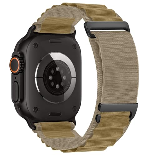 LontL Nylon Loop Kompatibel mit Apple Watch Armband Ultra 2 Ultra 49mm 46mm 45mm 44mm, Nylon Sport Armbänder für iWatch Series 10 9 8 7 6 5 4 3 SE 2 1 Damen Herren LontL Nylon Loop Kompatibel mit Apple Watch Armband Ultra 2 Ultra 49mm 46mm 45mm 44mm, Nylon Sport Armbänder für iWatch Series 10 9 8 7 6 5 4 3 SE 2 1 Damen Herren von LontL
